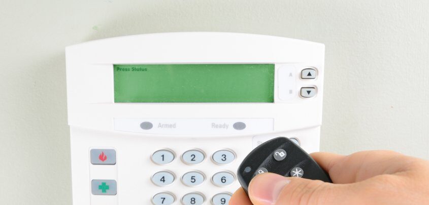 GE Interlogix keypad